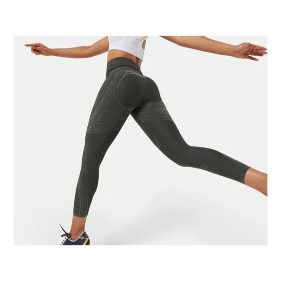 Fanka Womens Body Sculpt Leggings High Waist Gym Compression Yoga Pants - Picture 1 of 7